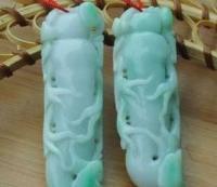 翡翠A 货 玉器 挂件 人生如意 飘翠花[批发]_世界工厂网中国产品信息库